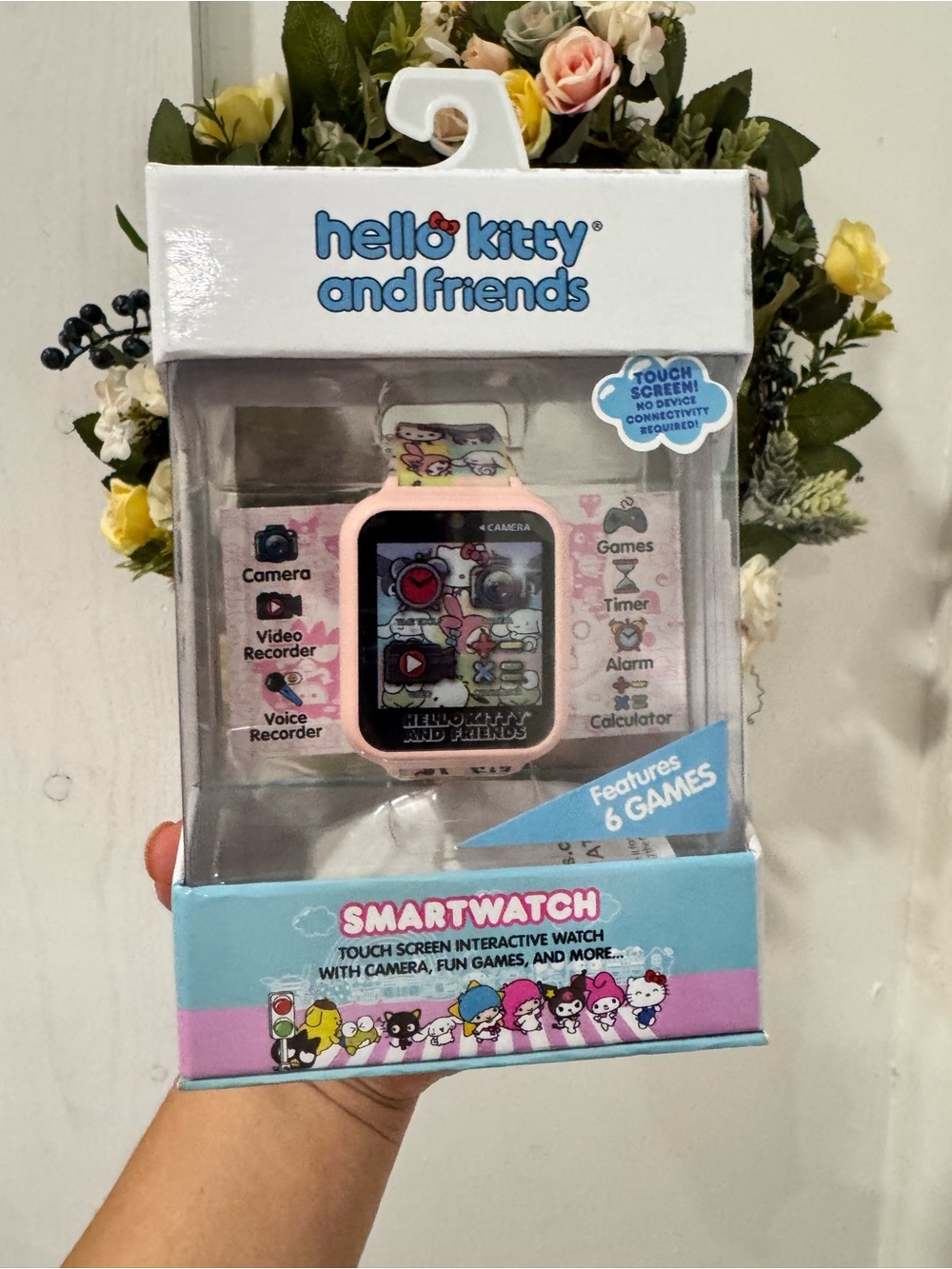 Hello Kitty and Friends Pink Kids Smartwatch